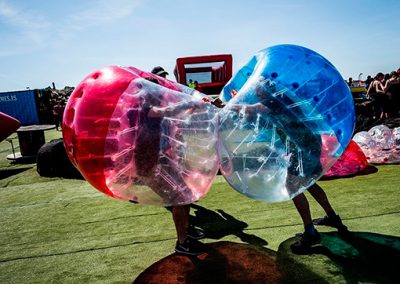 PRUEBAS HUMOR AMARILLO bubble soccer